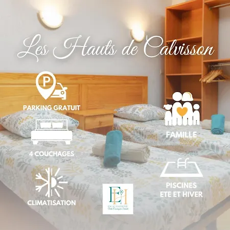 Les Hauts De - Résidence De Familiale - Piscine Toute L'année Hébergement de vacances *