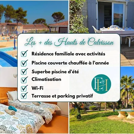 Prázdninový dům Les Hauts De - De Familiale - Piscine Toute L'annee